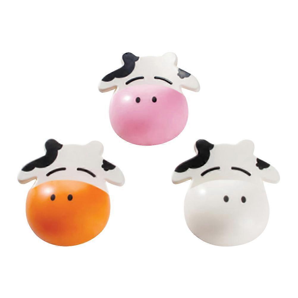 Toothbrush Holder Cartoon Suction Cup Wall Storage Boxes Punch Free Installation Holds Toothbrushes 3Set
