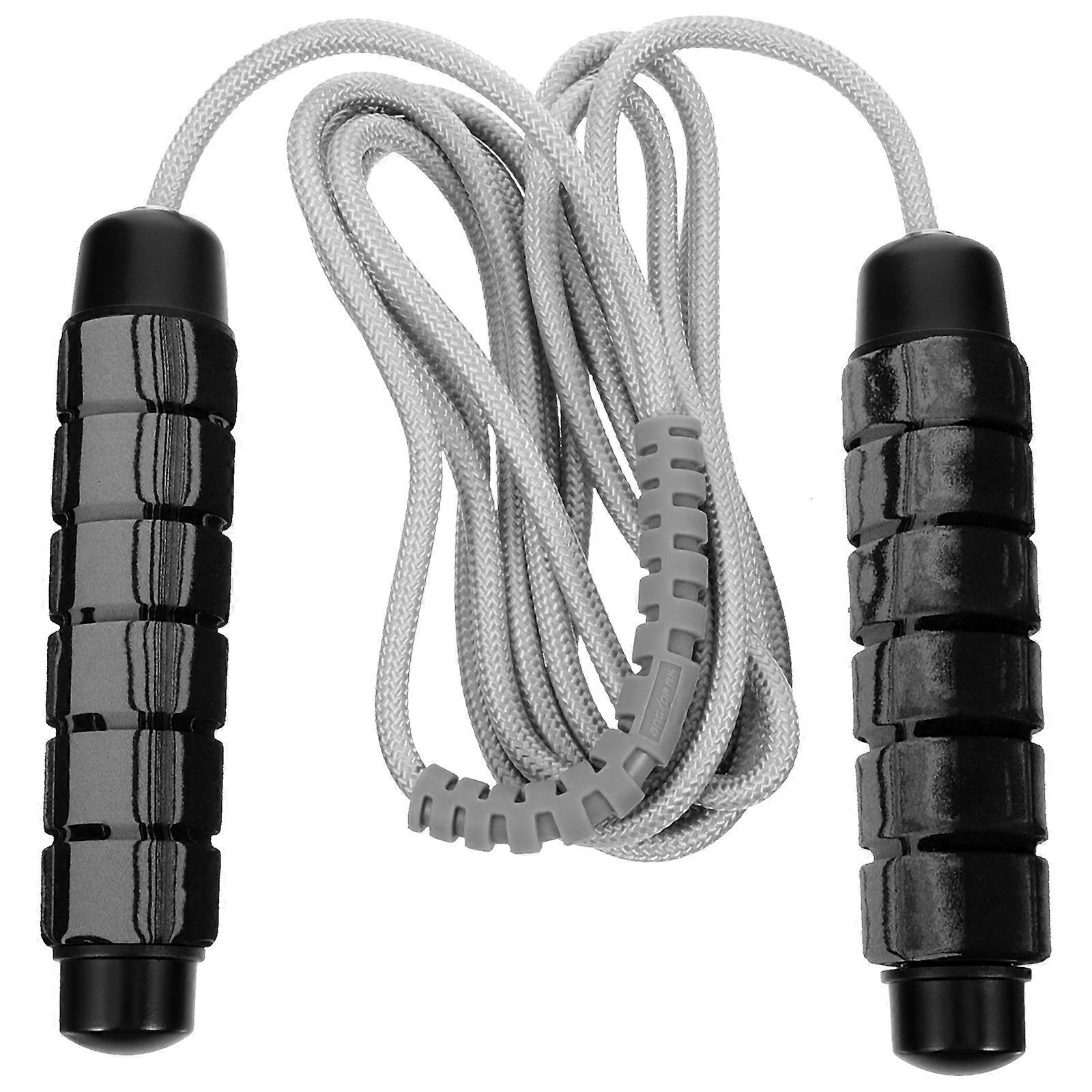 Workout Ropes Jump Rope EVA Material For Outdoor Activities Weight Training Grey 118.1 0.8 0.8in 1Pc