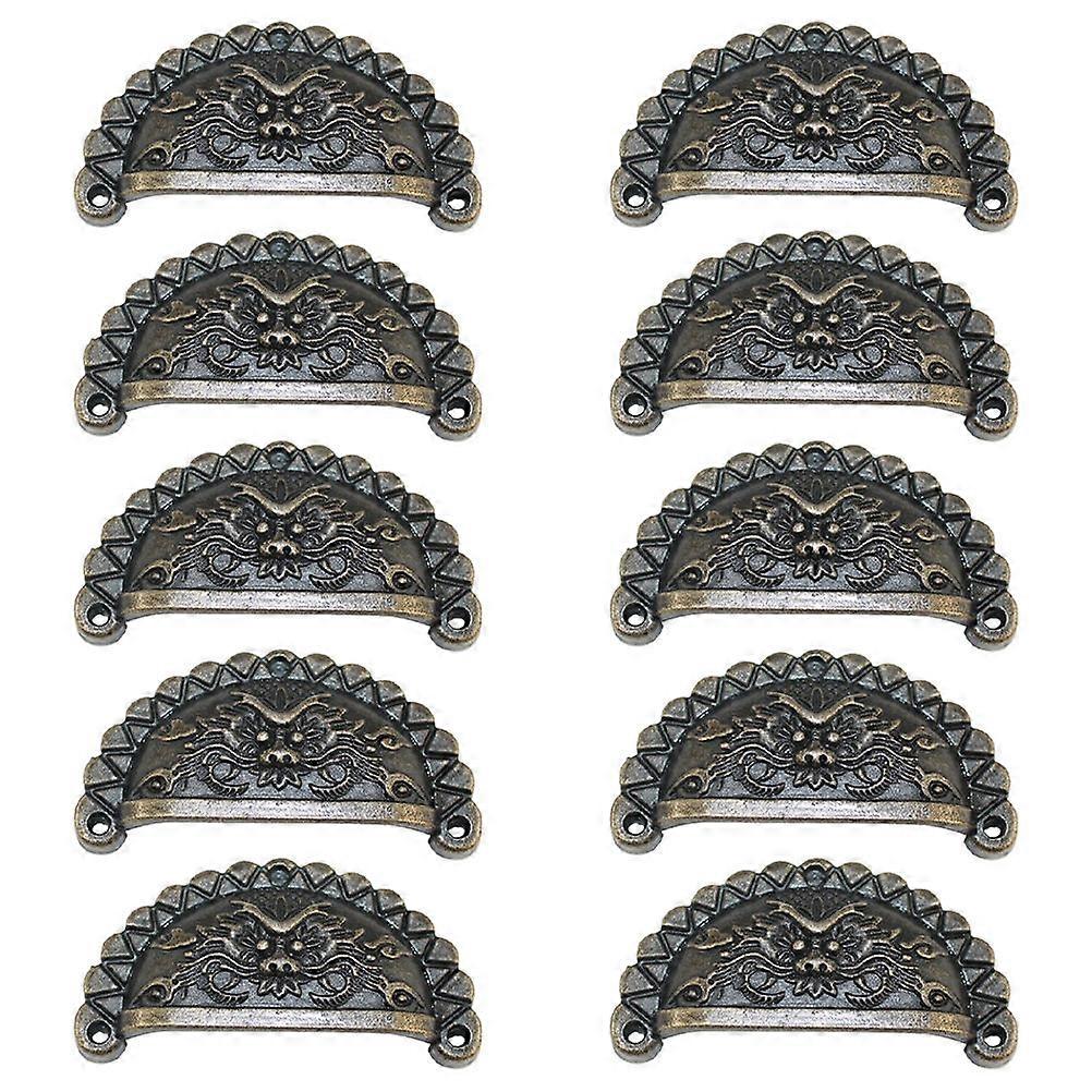 Wardrobe Drawer Knobs Copper Small Dresser Handle Modern Functional Cabinet Hardware 10Pcs