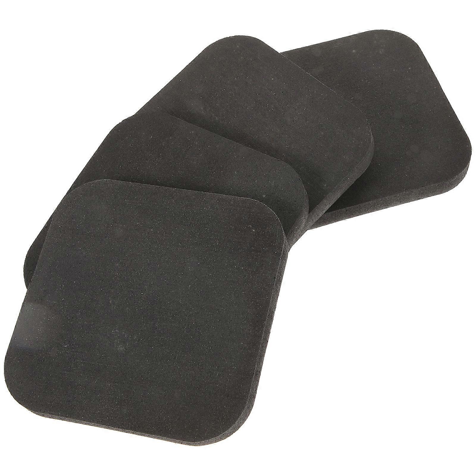 Work Out Mats For Floor Treadmill Pads Home Fitness Anti Slip Rubber Material Square Shape 4Pcs