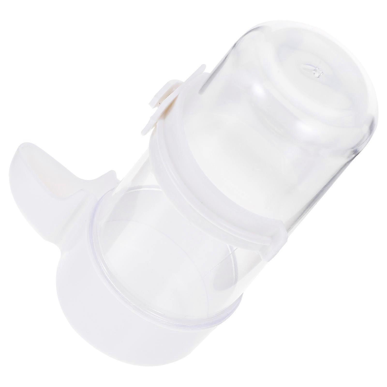 Bird Cage Automatic Drinking Water Portable 1 Set White Water Dispensing