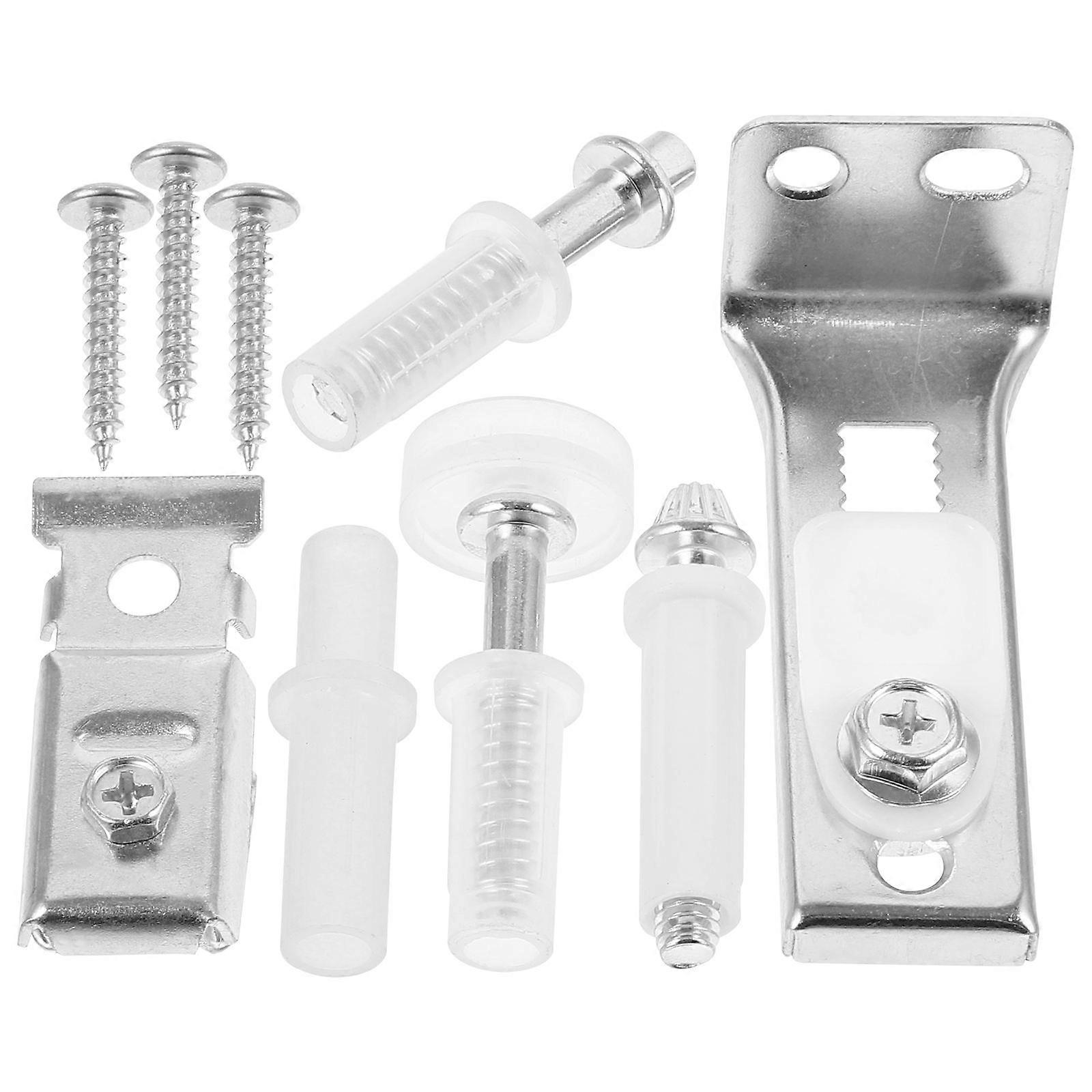 Folding Door Hardware Set Pivot, Guide, Wheel & Track for Bifold Door Repair, Easy Installation & Smooth Operation