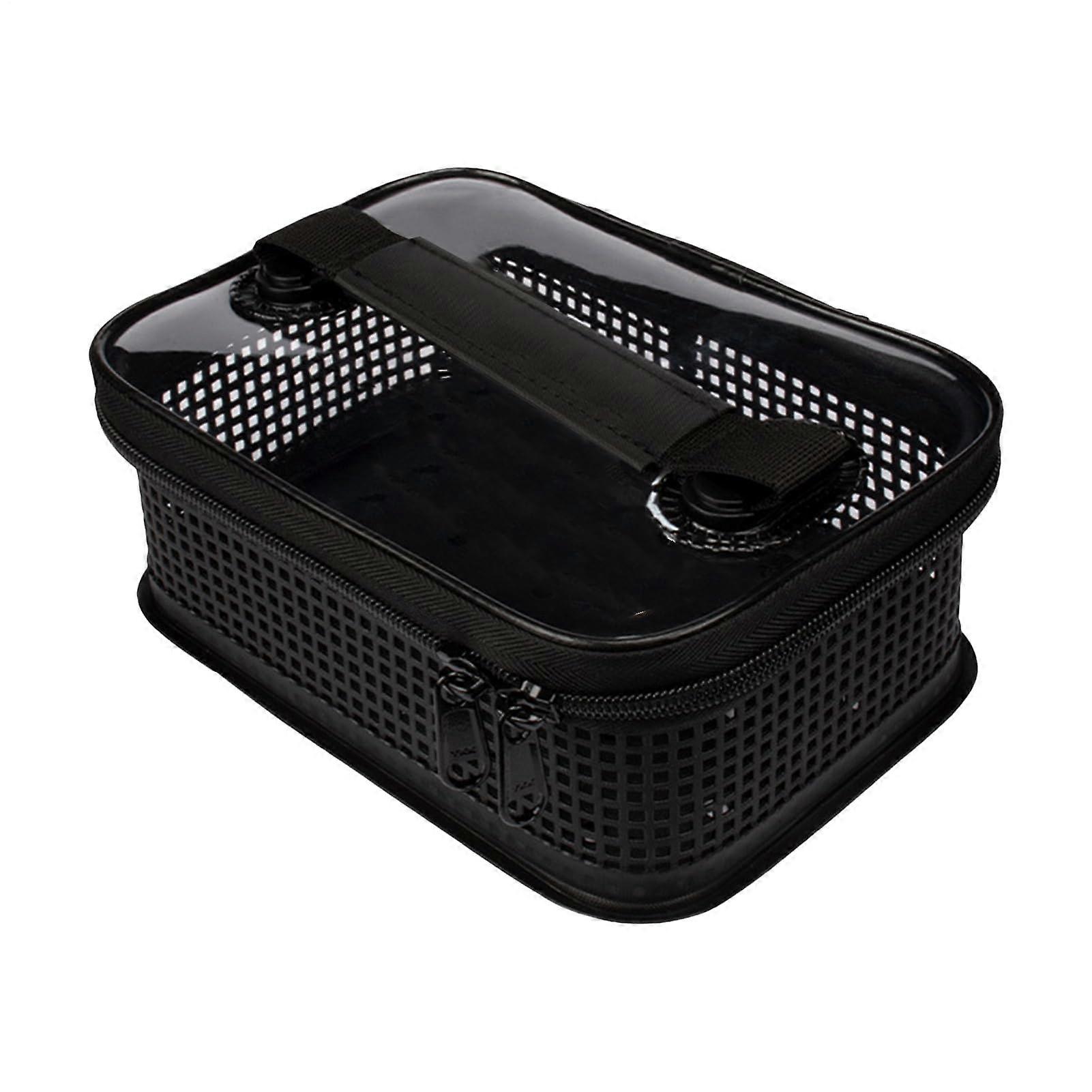 Angelbox Mesh Soft Bait Organizer Bag with Carry Handle | Large Capacity for Trolling, Jigging, Zander, Perch & Saltwater Fishing