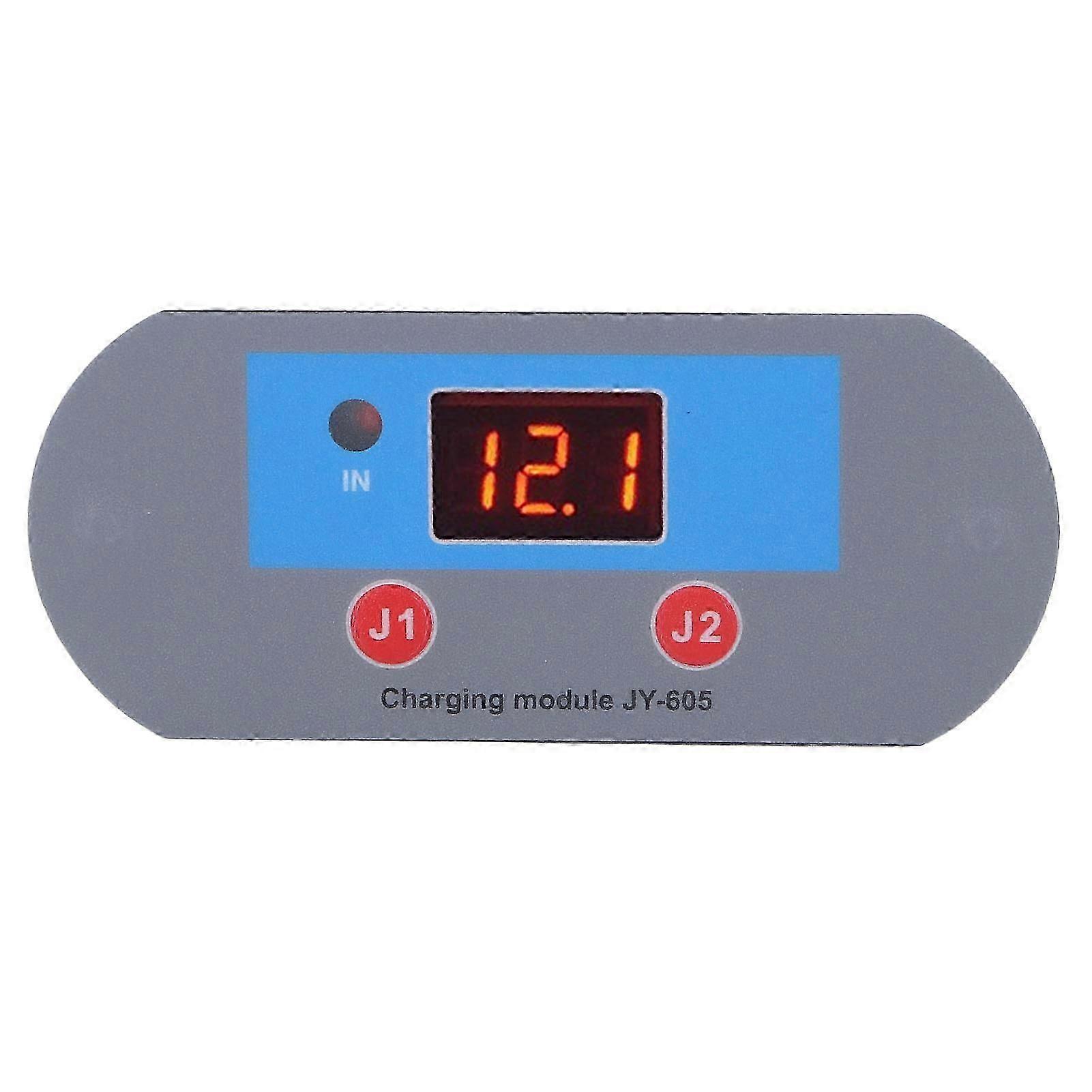 Charging Control Module Battery Charge Controller Relay Switch Digital Display 12V