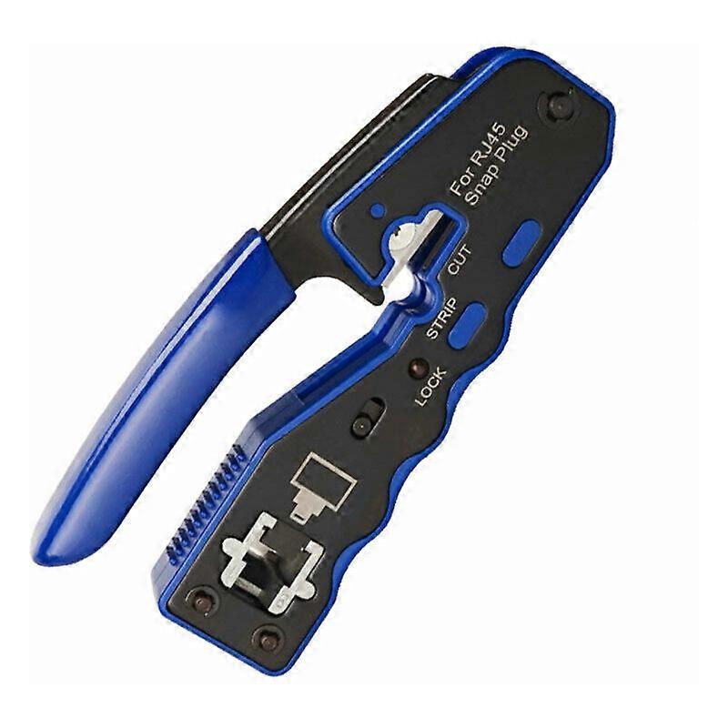 RJ45 Crimping Pliers Crimping Tool for CAT5 CAT5E CAT6 CAT6A Network Connector