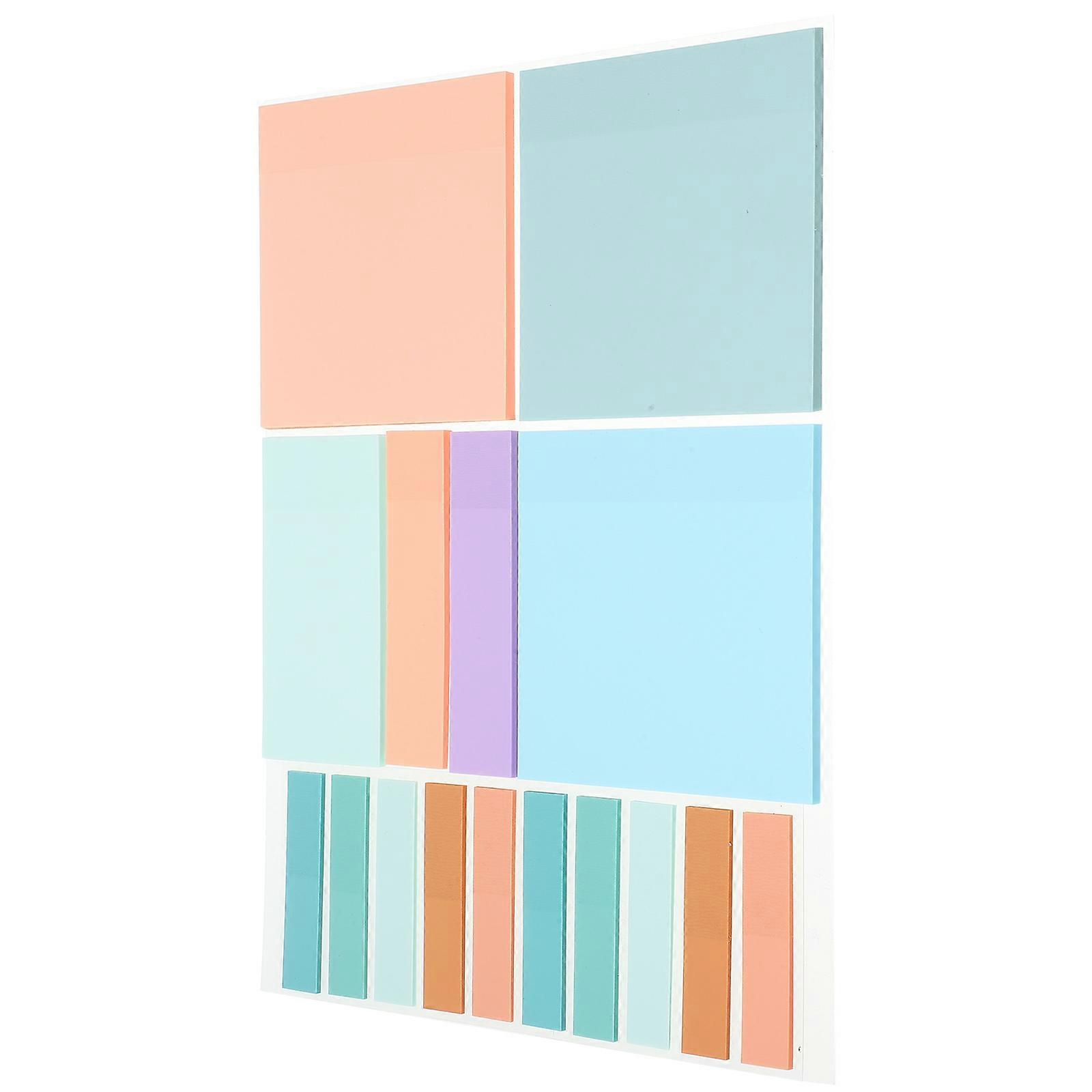 Office Notes Note Stickers Office Memo Pads Adhesive Office Supplies Rectangular 500Pcs