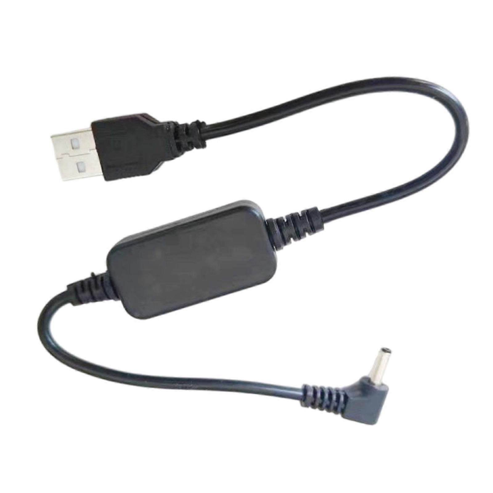 USB Charging Cable 5V Input 12V Output For Desk Fan Wireless Speakers 35cm Multicolor