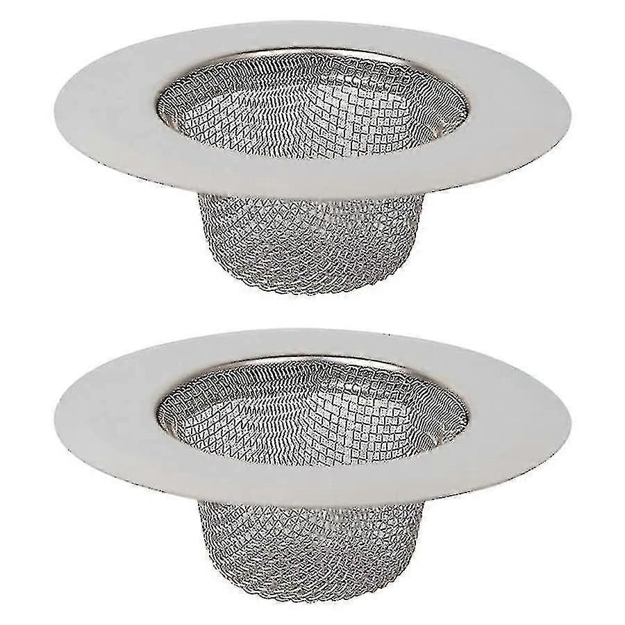 2 Pcs Stainless Steel Kitchen Sink Filter--
