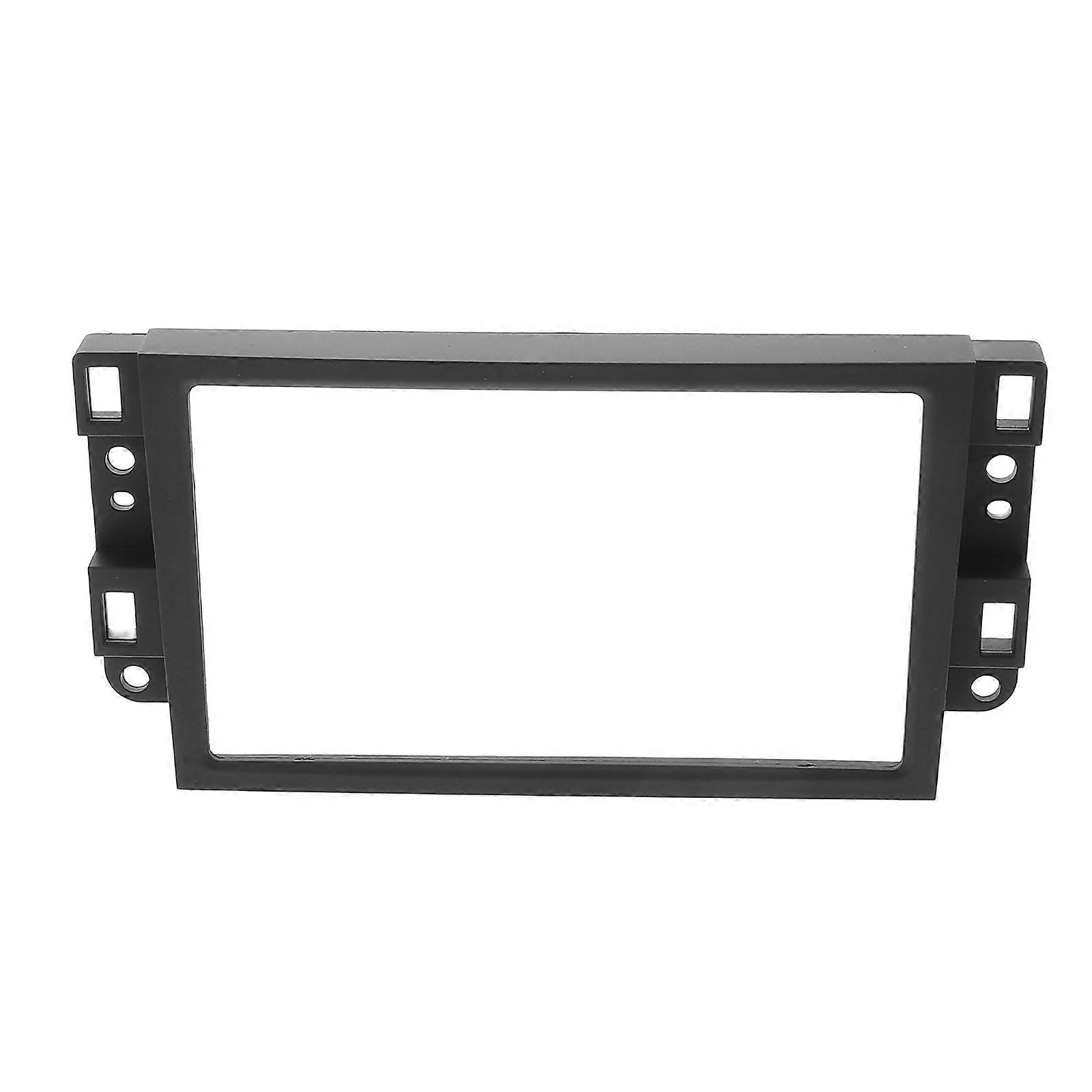 Double Din Radio Mount Plastic Material Temperature Resistant For Vehicle Owners 1Set
