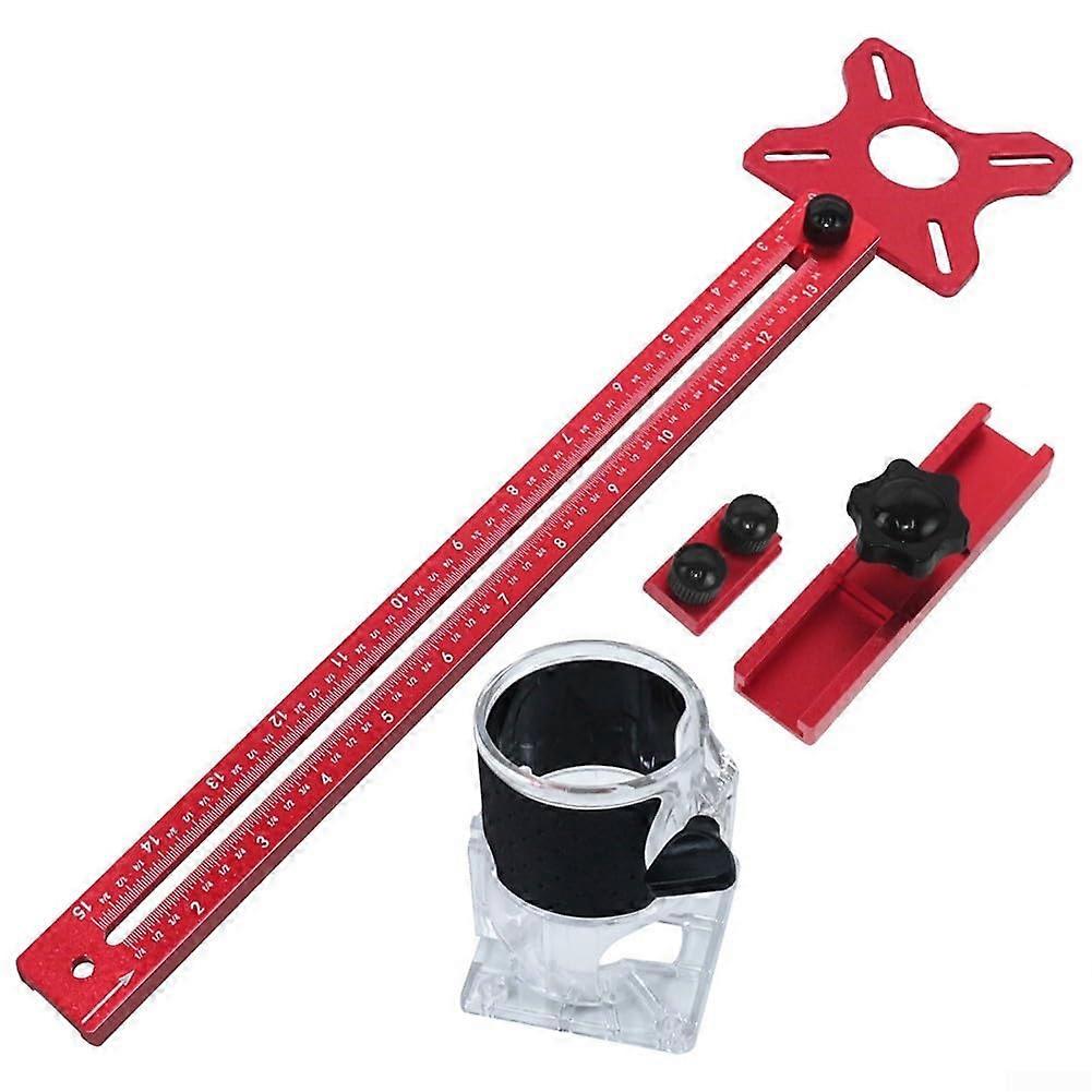 Robust Milling Groove Holder with Enhanced Aluminum Alloy for Durability, Compatible with Various Models, Size B