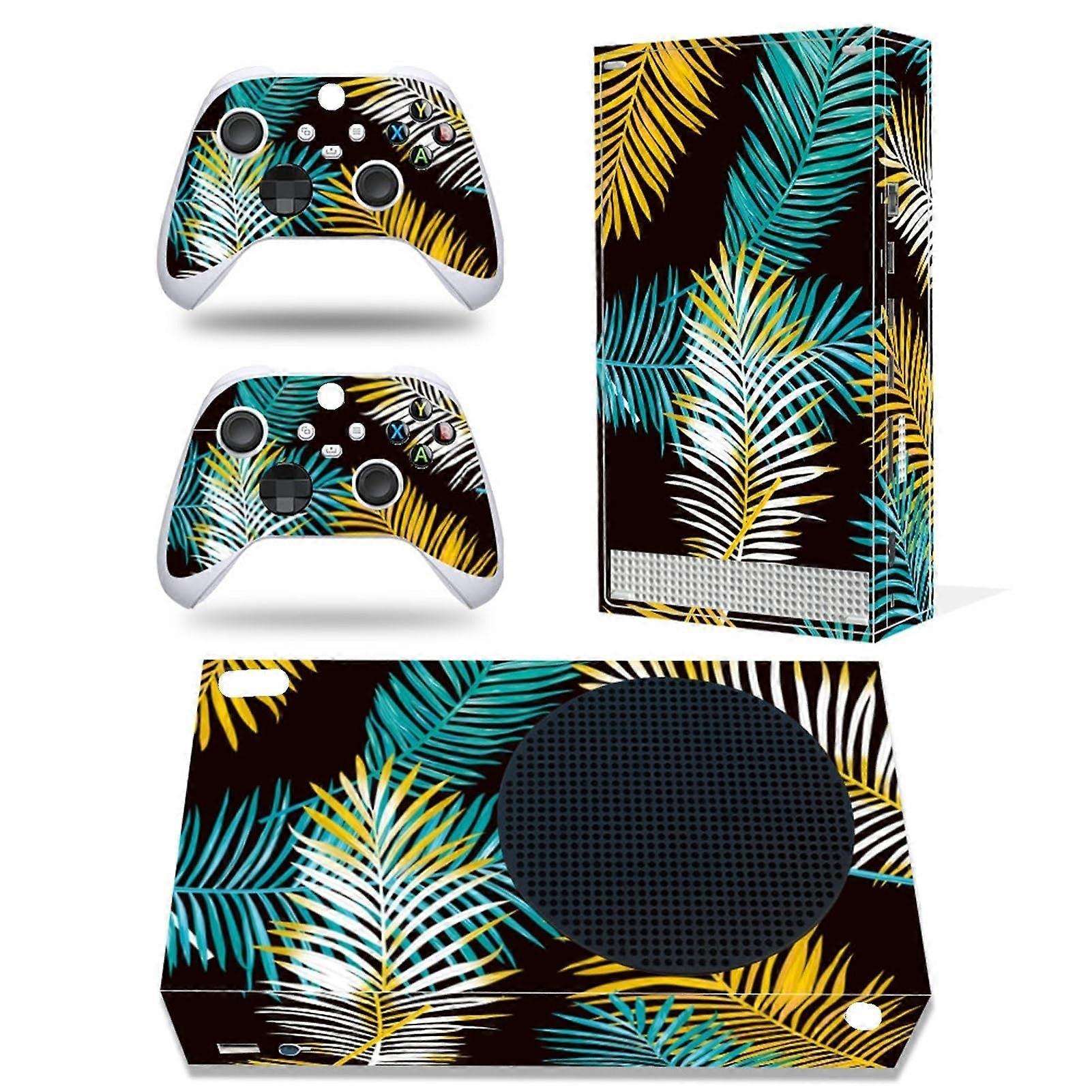 Vinyl Sticker Cover For Xbox Series S Console - Includes Two Free Wireless Controller Stickers, Model 79616 Decal