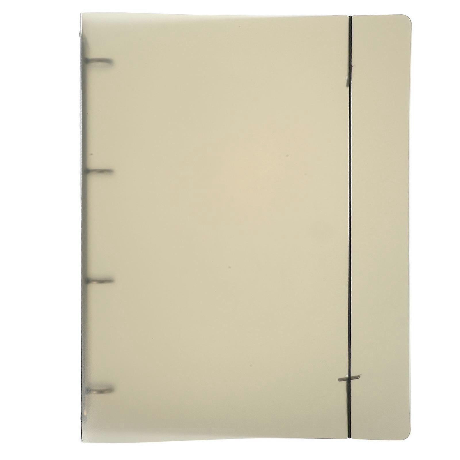 Transparent Multi Pocket Document Folder for Organizing Files – Stylish Binder with Page Capacity for Office, School and Home Use