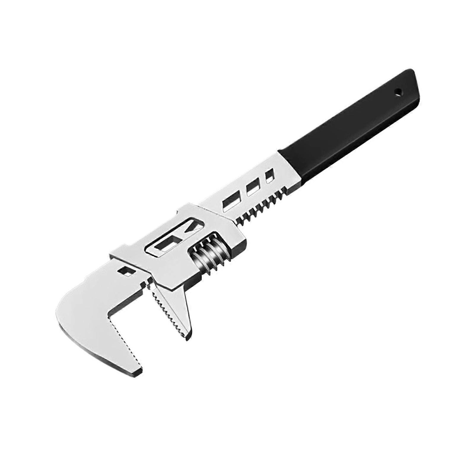 F Type Adjustable Wrench Carbon Steel Wide Spanner Versatile Automotive Wrench Tools Wide Mouth Tool Woodworking Electrician