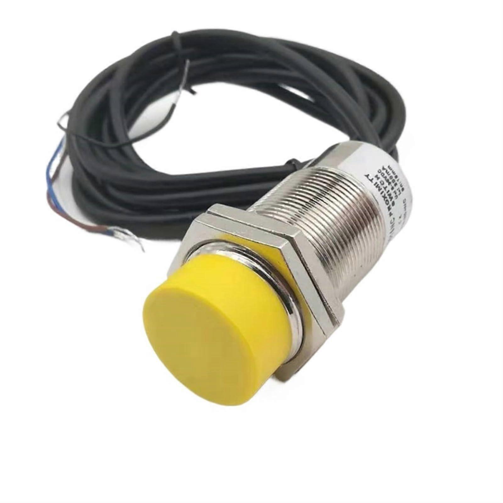 Inductive Proximity Sensor NPN M30 3-Wire NO/NC DC6-36V 15mm Detection Range Cylinder Type