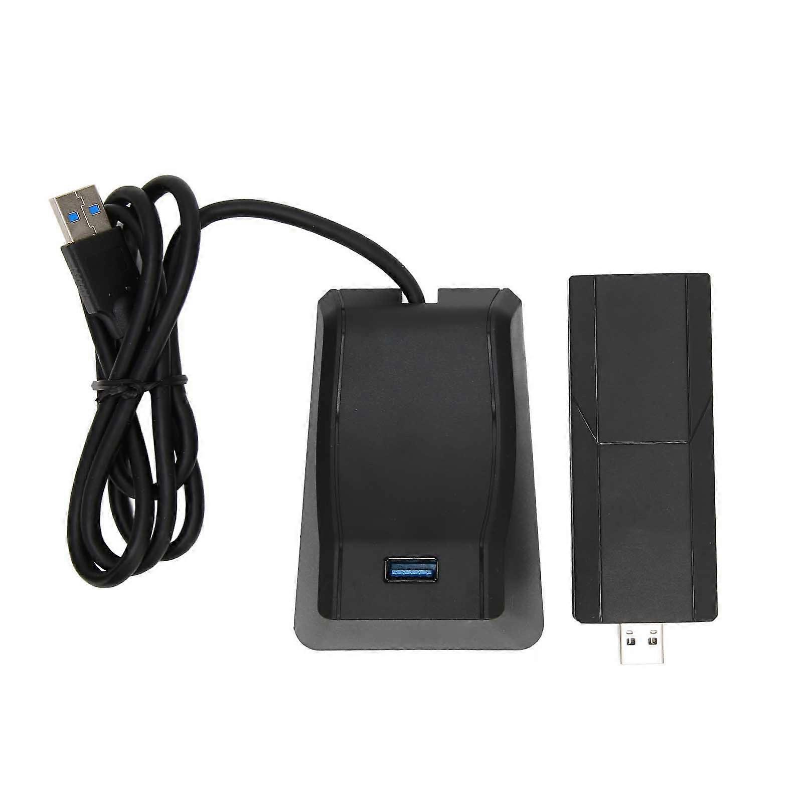 USB3.0 com AC1900M Base WiFi Receptor Transmissor 2.4GHz 5.8GHz Dual Band ABS Adaptador USB sem fio
