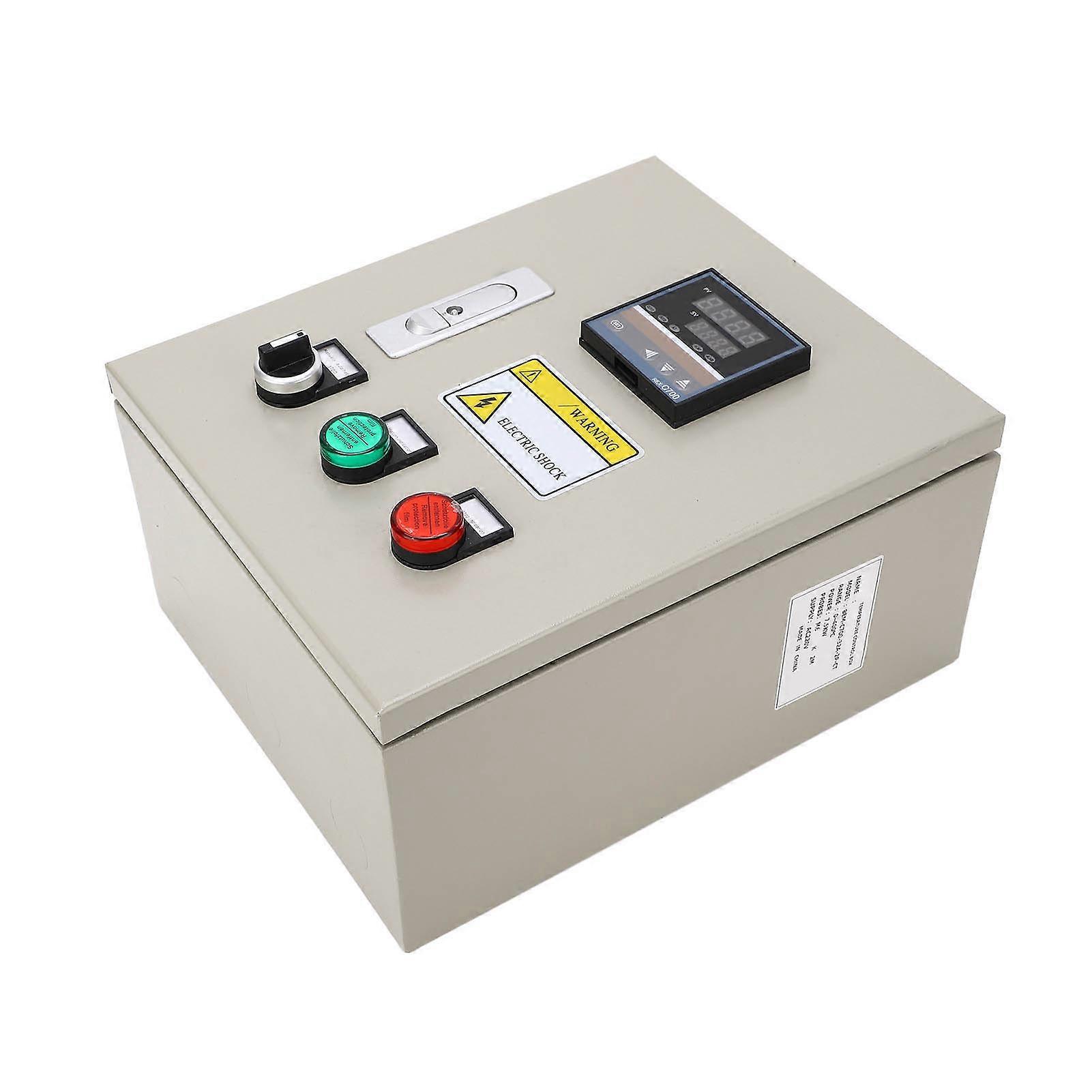 7,5KW 3-fase PID Temp Kontrollboks BEM C700 32A rustfritt stål