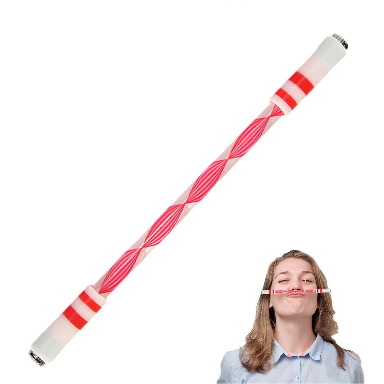 Glow Pen Durable Acrylic Fingertip Pen with Rotating Function for Kids, Adults Red