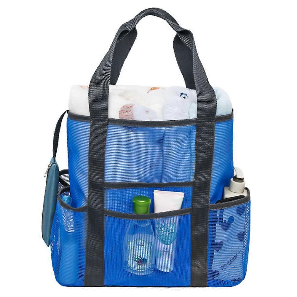 Large Lightweight Mesh Tote Bag for Beach, Pool & Picnic – Quick Dry Multifunctional Storage for Towels & Essentials