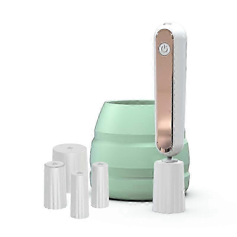 Electric scrubber makeup brush cleaner