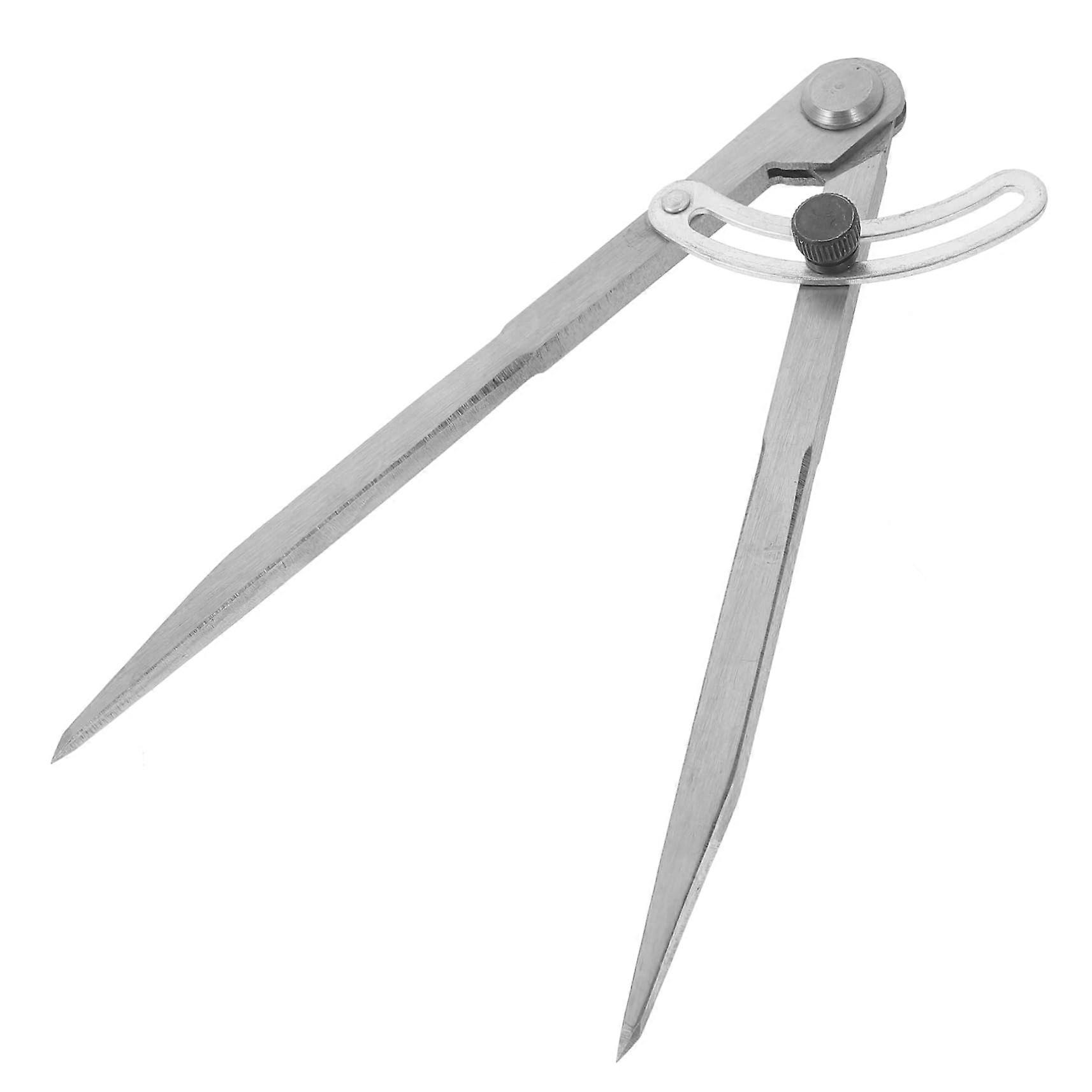 Adjustable Leather Compass Multi-Functional Marking Gauge for Woodworking Precision Cuts and Measurements