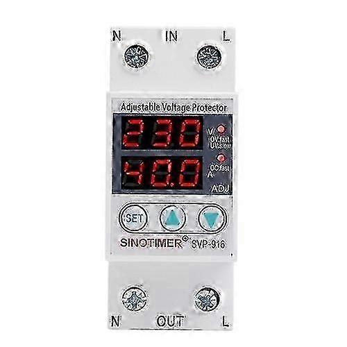 ZENGO SINOTIMER SVP-916 Adjustable Self-resetting Over-voltage Under-voltage Protector