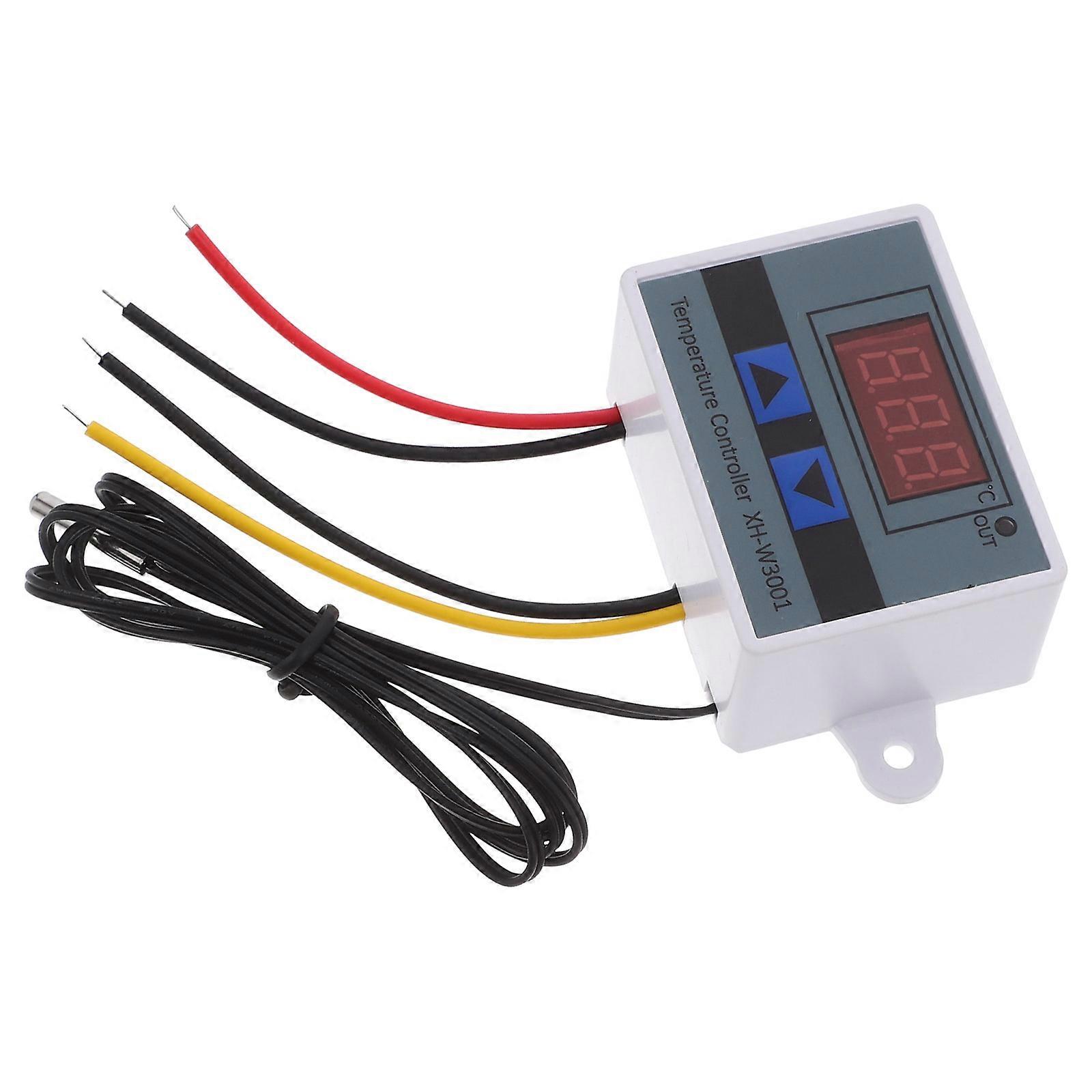 LCD Intelligent Temperature Controller Programmable Digital Thermostat for Indoor Temperature Regulation Central Air Conditioner Fan Coil Units 1Set