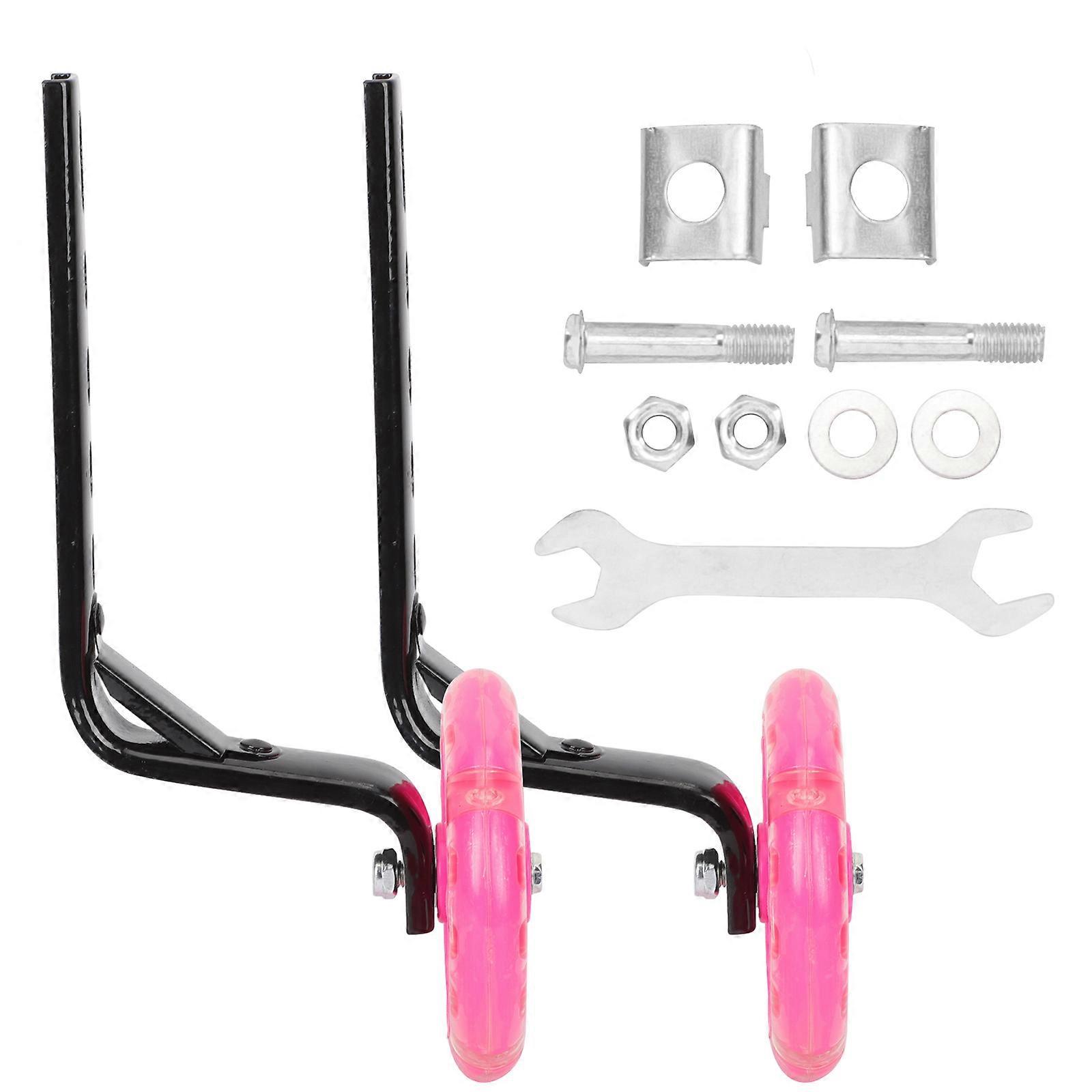 The product you're referring to — **"2pcs Bike Auxiliary Wheels With Flashing Light Stabilizers For Bicycle Support Balance Training Wheels For Easy