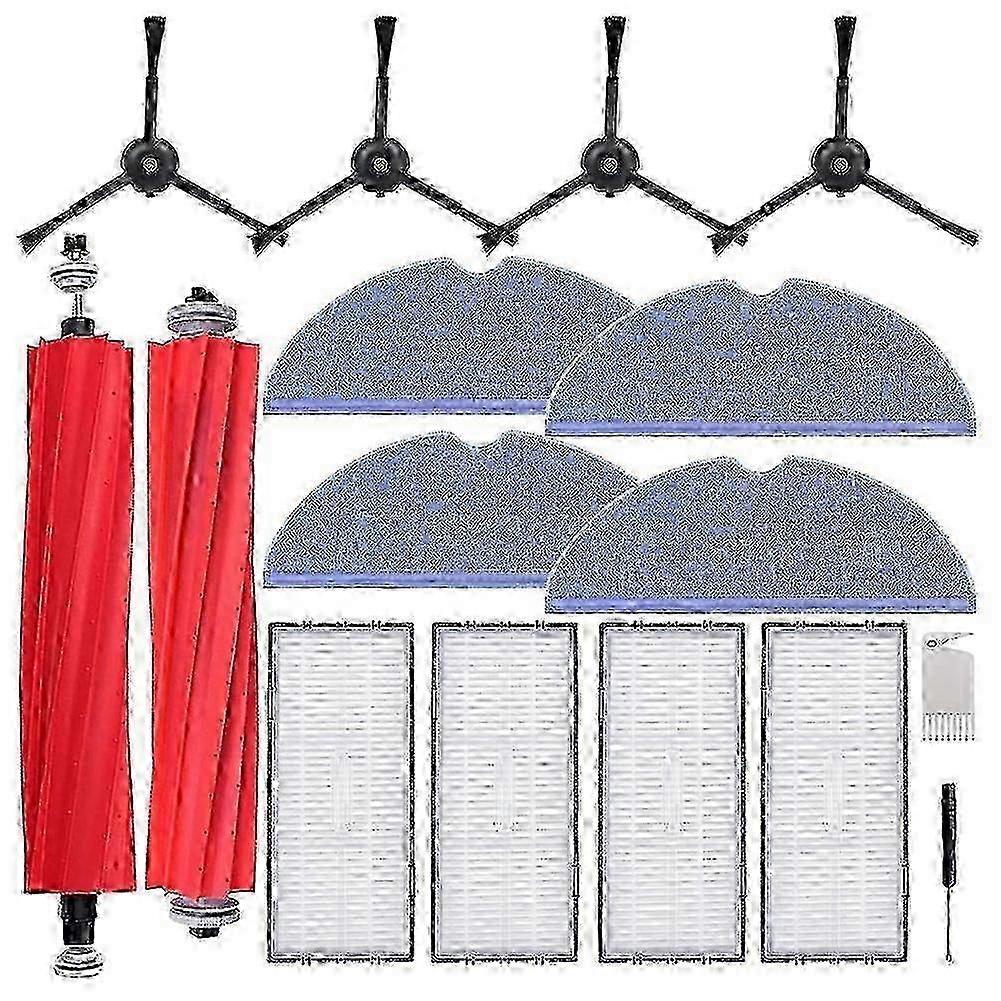 Main & Side Brush HEPA Filter Accessories for S7, S7+, S7 MaxV, S7 MaxV Plus, T7S, T7 Plus, T7S Plus Robot Vacuum Cleaners