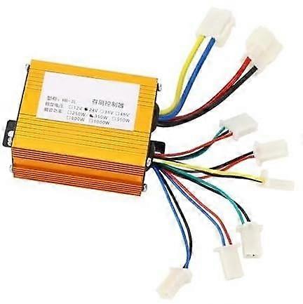 24V 350W Brushless Controller for Electric Bicycles, Aluminium Alloy Motor Speed Regulator, High-Efficiency PCB for E-Bikes, Scooters, Trikes