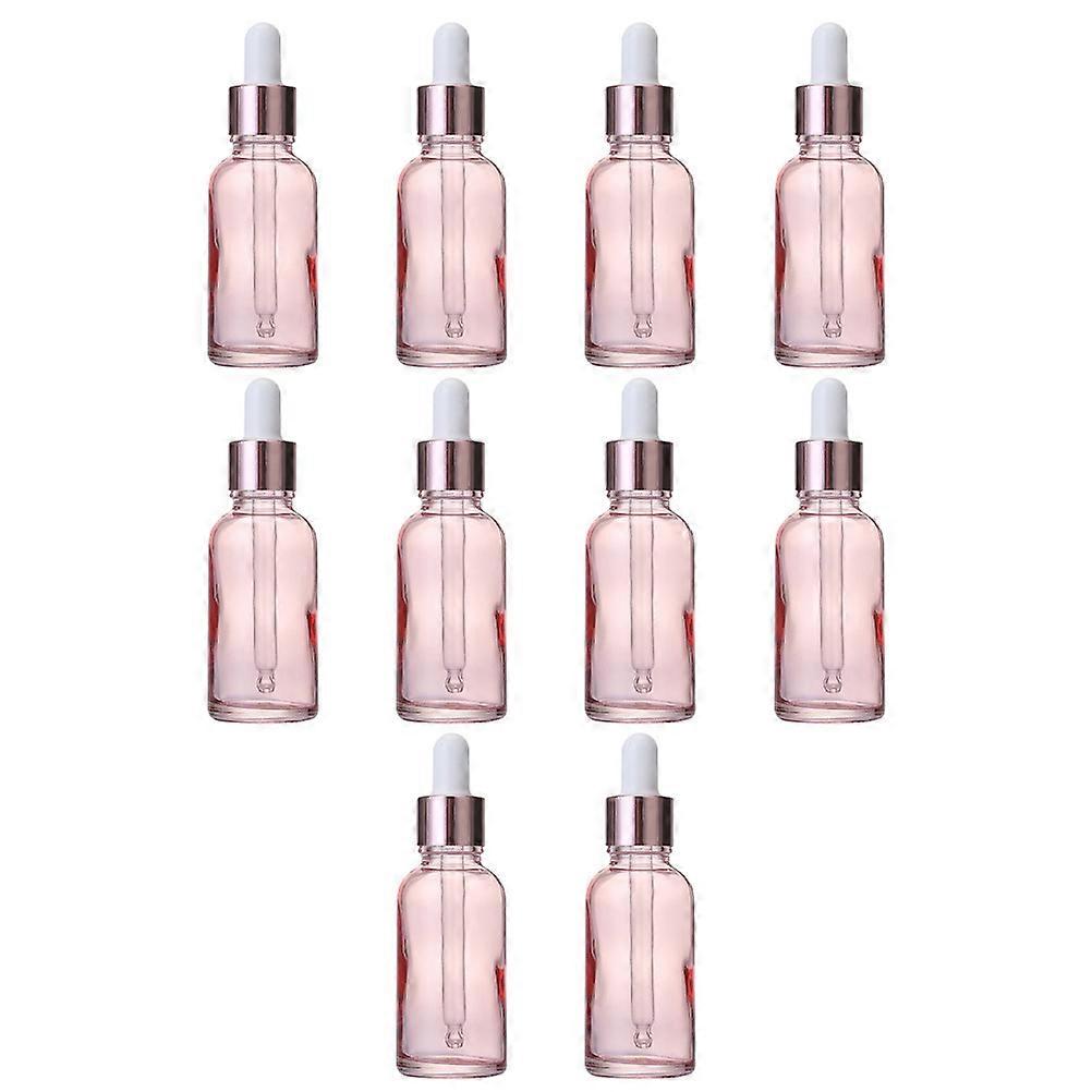 30Pcs Portable Essential Oil Bottle For Aromatherapy Travel With 20ml Capacity Pink Storage