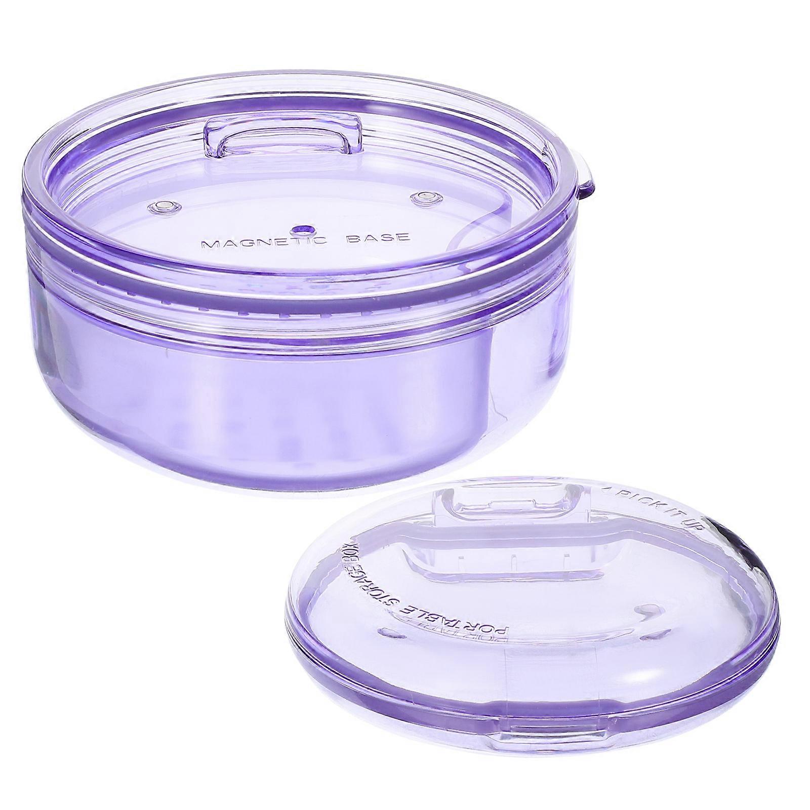 Retainer Box For Cleaning Teeth Aligner Protection Scratch Proof Silicone 9.50X9.50X6.00Cm 1Pack