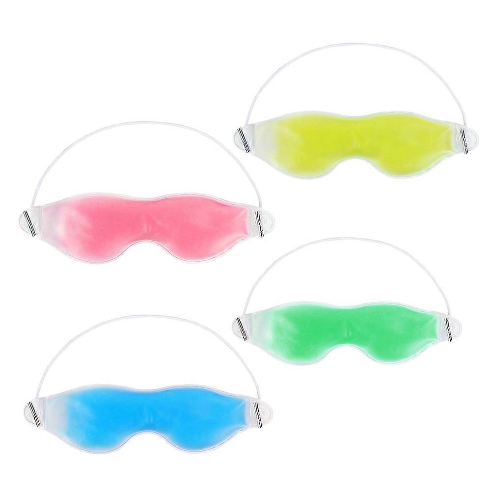 Here's a refined and professional product description for your **Reusable Gel Eye Masks**:
**4 Pack Reusable Gel Eye Masks – Cold & Warm Compress