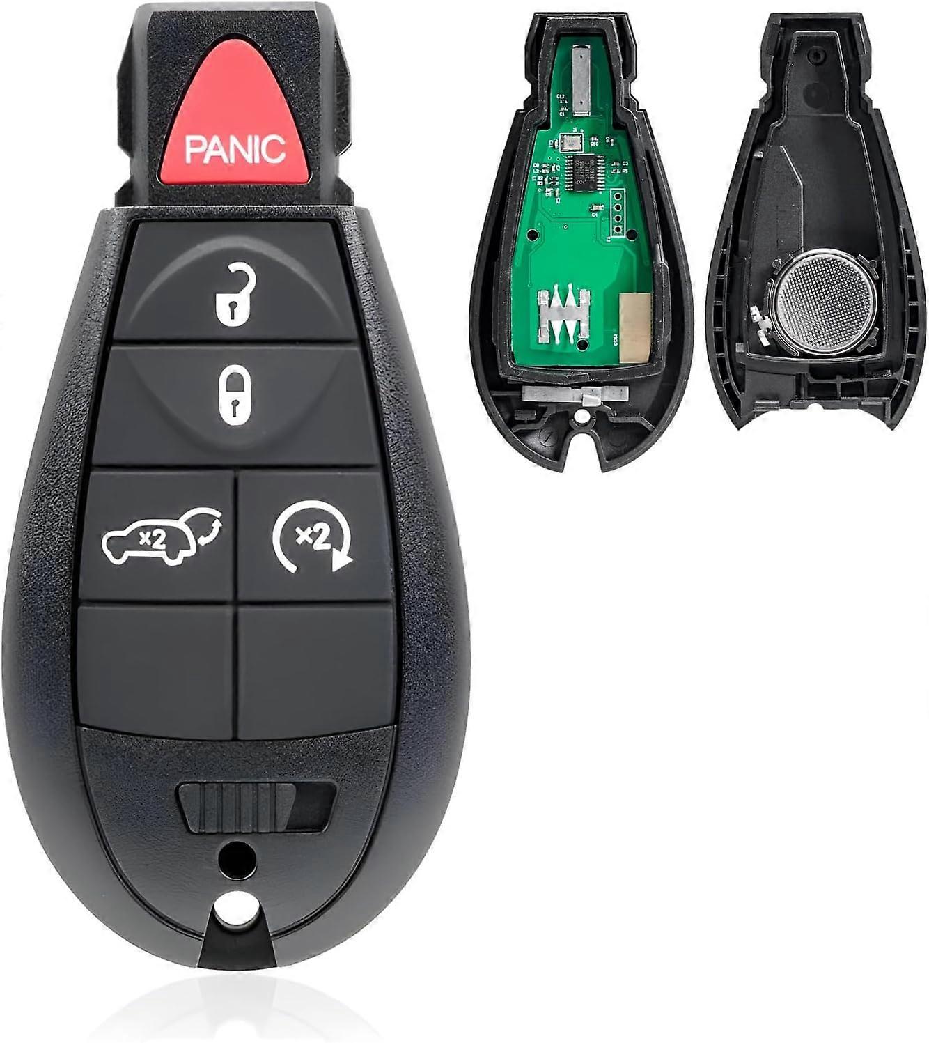 Αντικατάσταση keyless εισόδου απομακρυσμένο κλειδί αυτοκινήτου Fob GQ4-53T 433MHz 4A τσιπ 5 κουμπί για