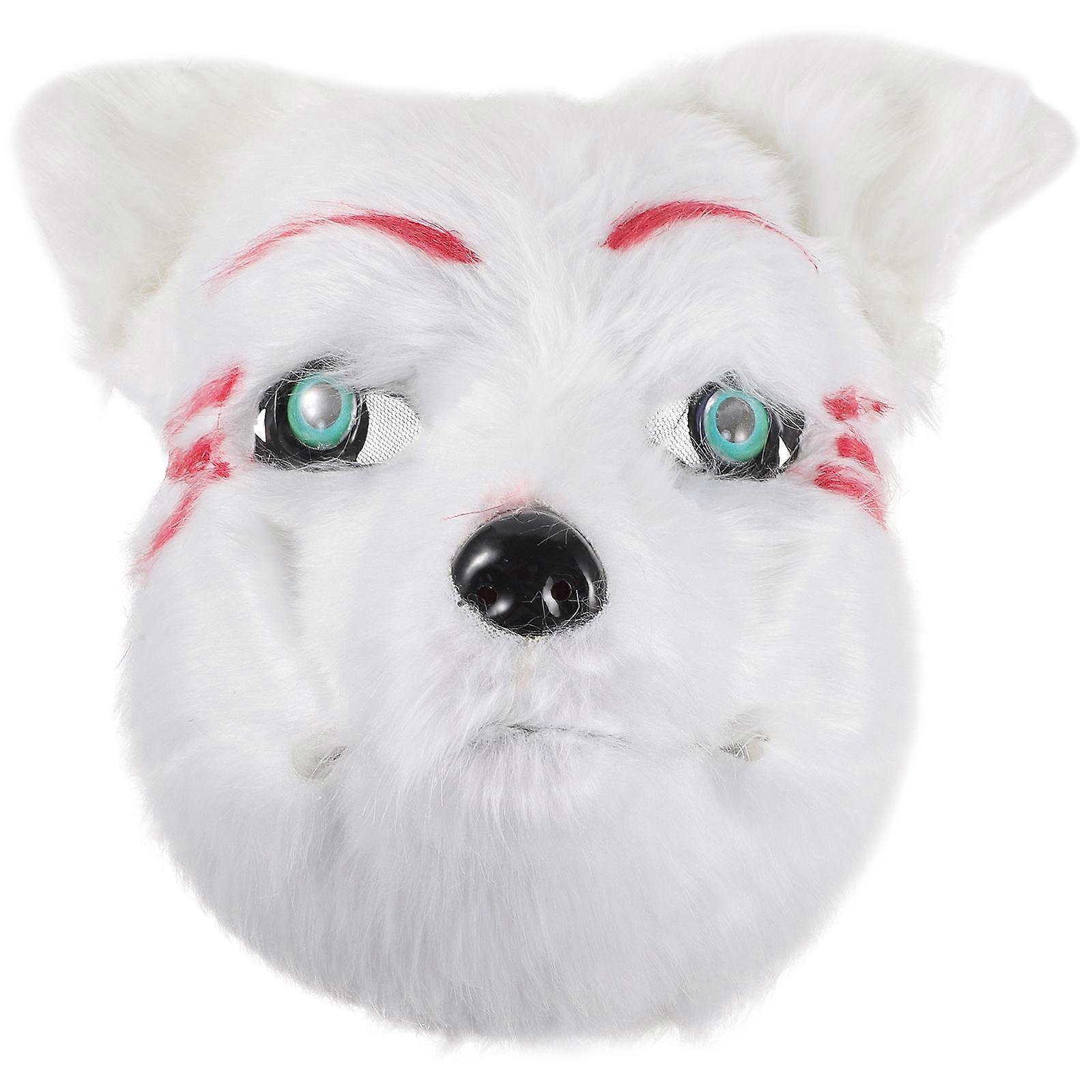 Realistic Fox Mask For Costume Parties And Halloween Events With Fun Mouth Movement 1Pack