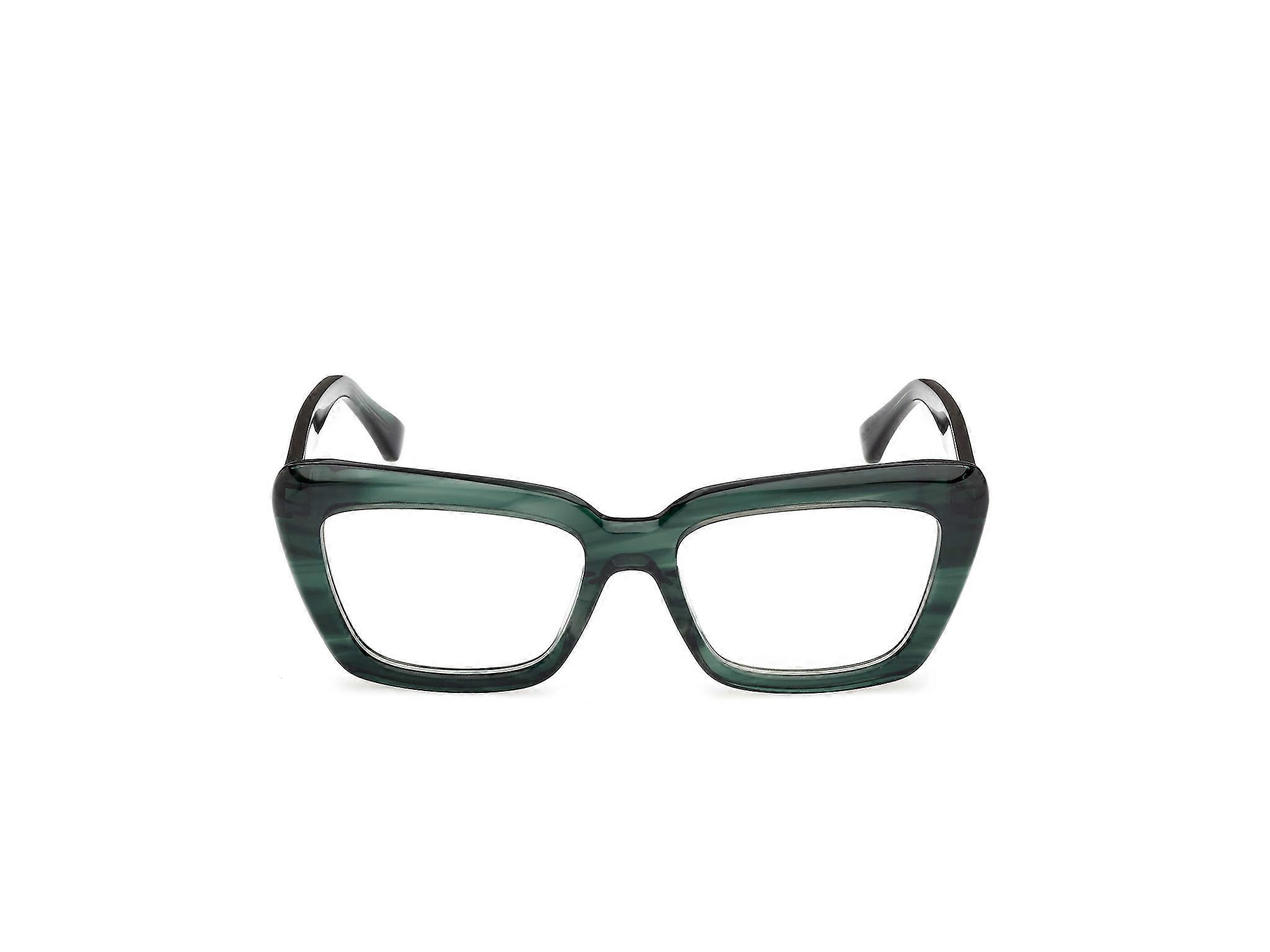 266. Authentic MaxMara Womans’s Dark Green Rectangular Sunglasses with Case Max Mara sunglasses - Mia Burton main image 2