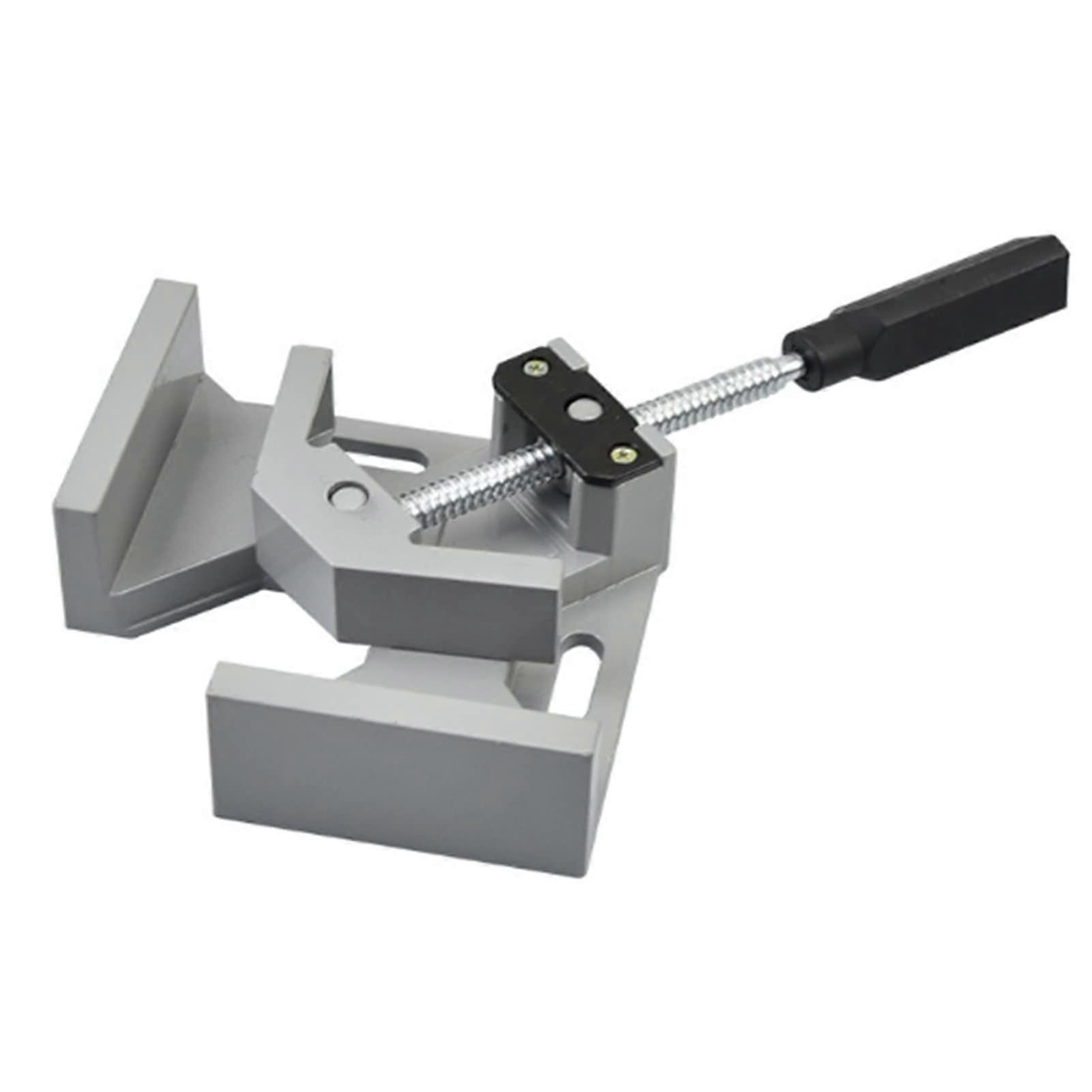 Rightangle clamp corner clamp, 90 degrees, multifunctional alloy steel, woodworking, rightangle clip with secure clamping, precision swing jaw
