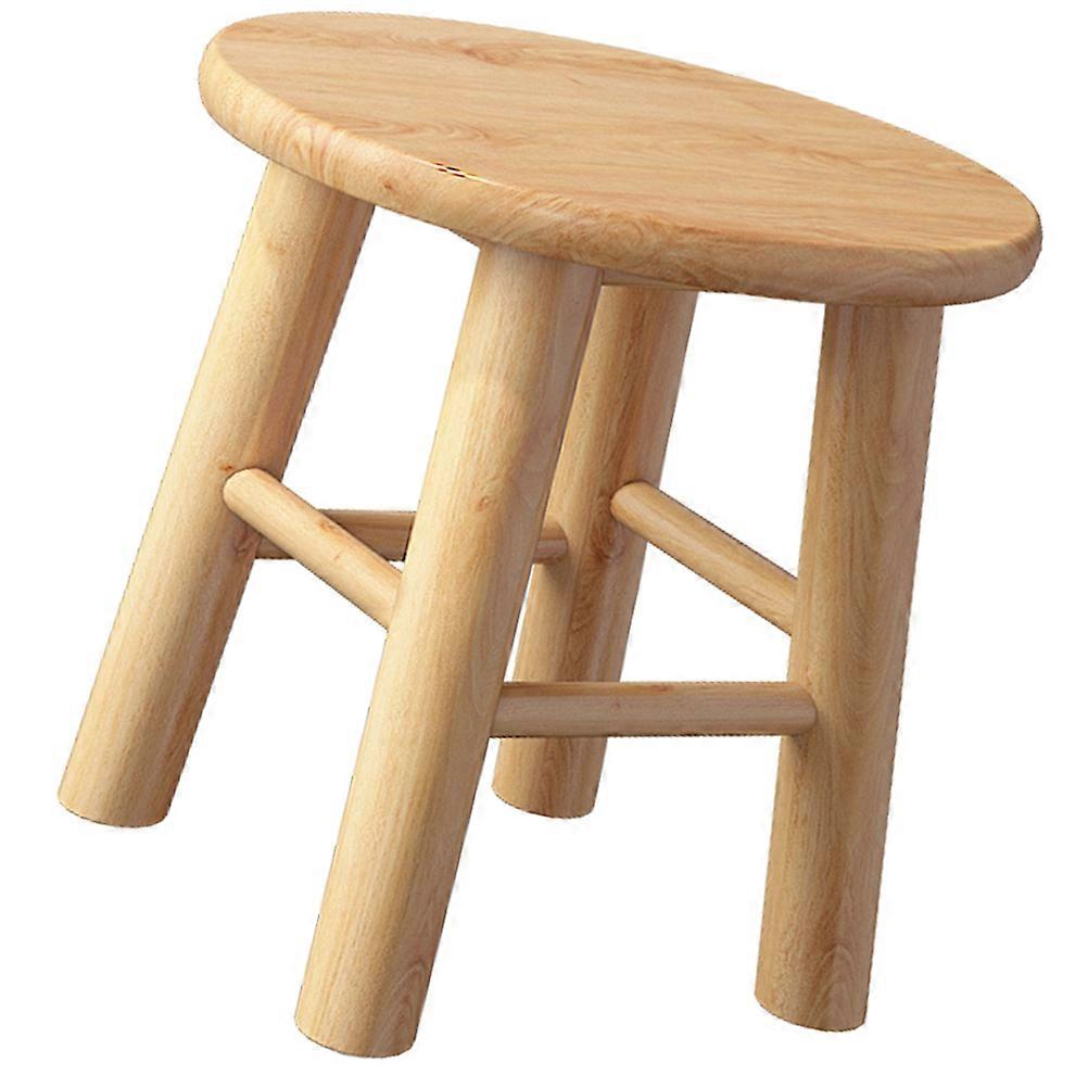 Kids Stools Step Stool for Children Home Use Khaki 25x25x25cm Non-slip Surface 1Set