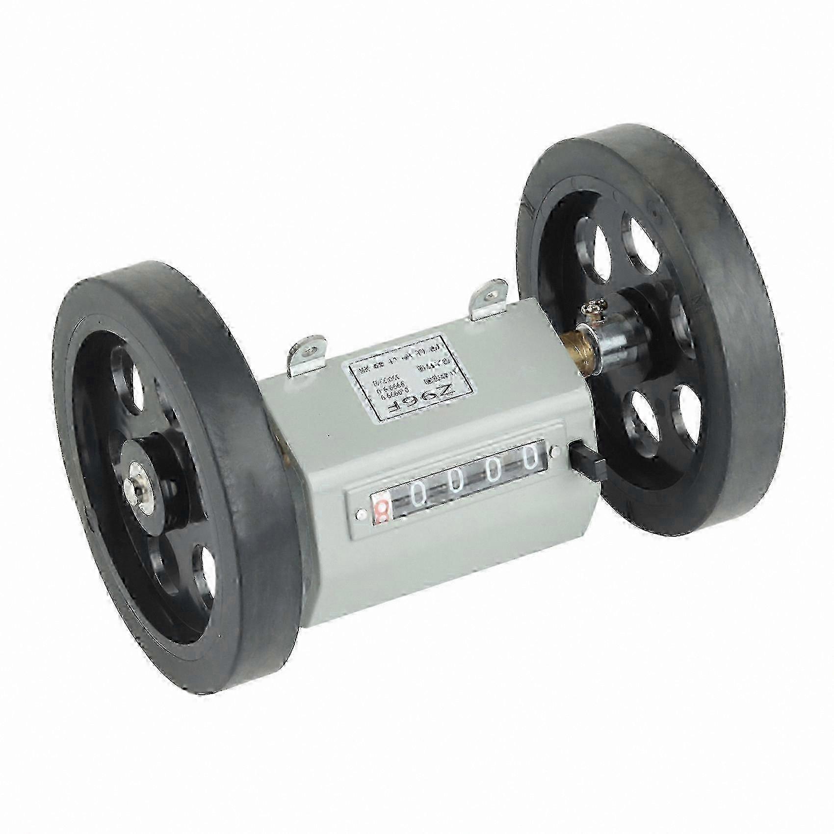 Double Wheel Mechanical Distance Meter Counter for Length Measurement 1-99999