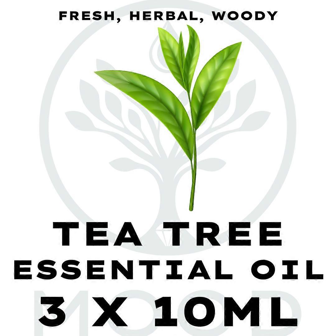 Tea Tree Essential Oil 3 X 10ml Multipack