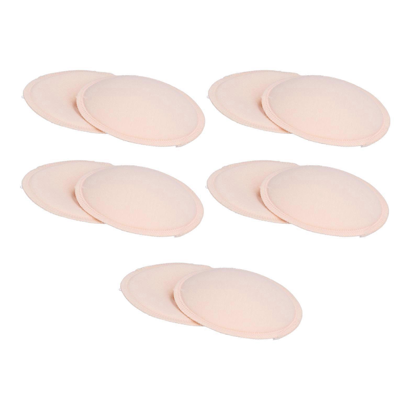 10pcs Breast Pads Washable Reusable Breathable Soft Cotton Breastfeeding Nursing Pad for Maternity