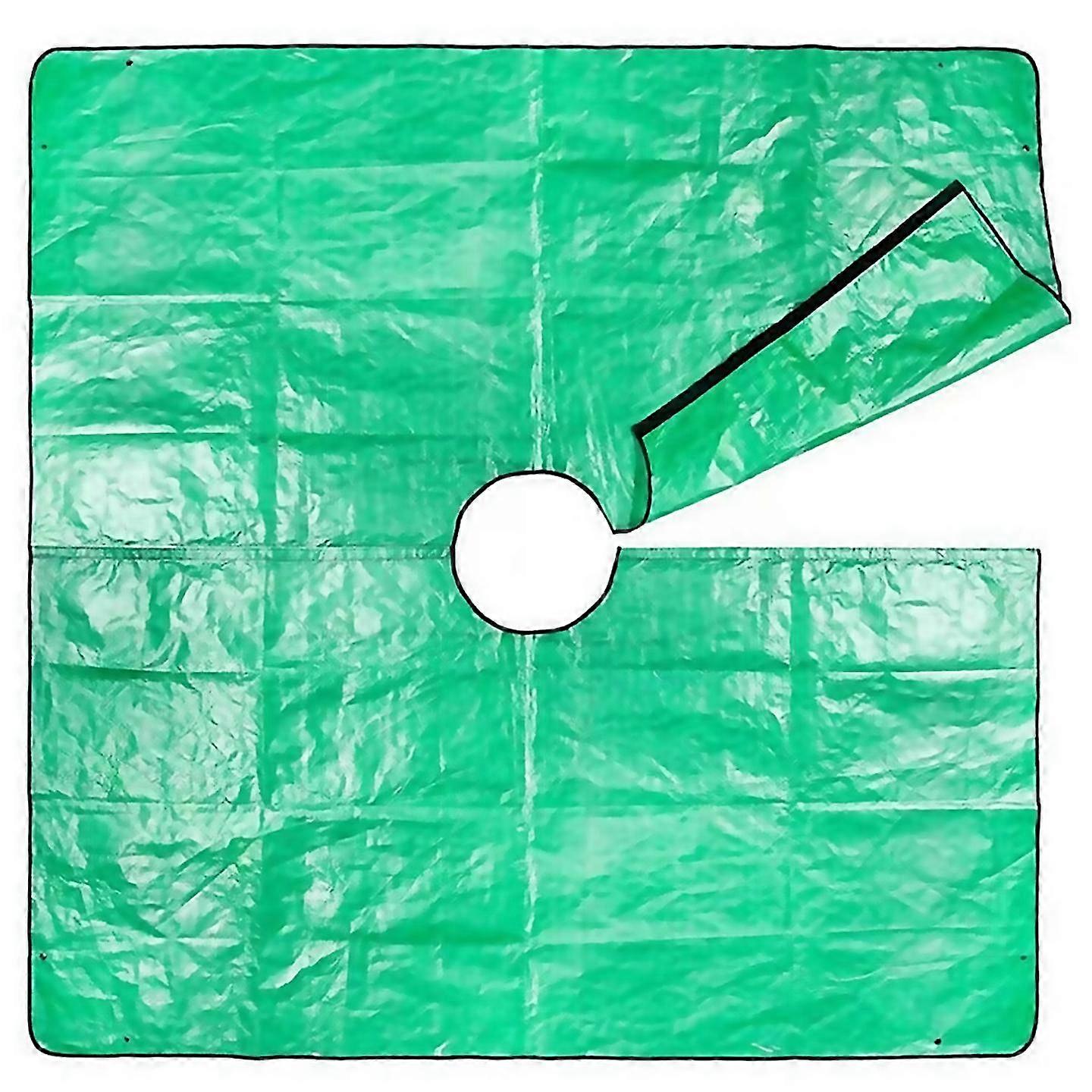 For Garden Tree Pruning Waterproof Tarp With 12 Inch Hole For Tree Hedge