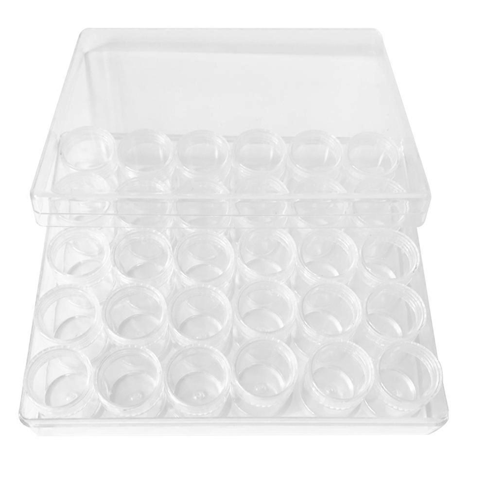 Transparent Plastic Jars for Storage Lightweight and Portable 6g Size Perfect for Cosmetics Creams