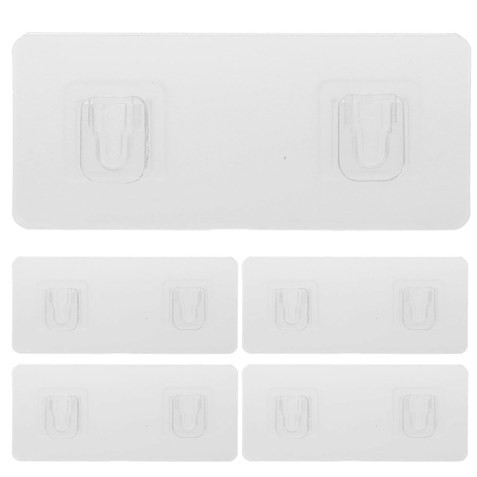 Masteelf 5 Sets Socket Holders Adhesive Fixers without Punch for Socket Fixing