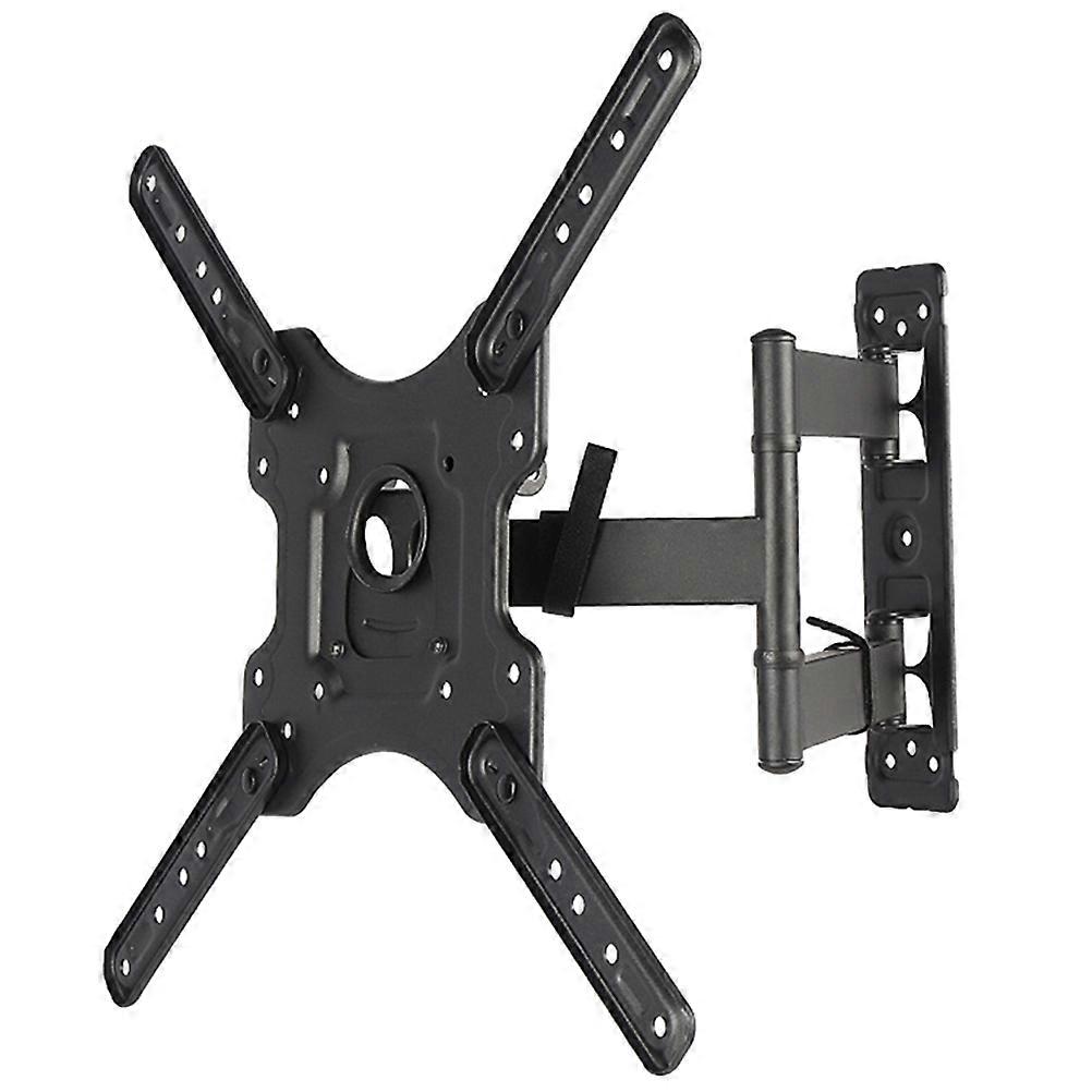 Wall Mounted TV Holder 32-58 Inches For Flat Panel And Plasma TVs Perfect For Large Conference Rooms In Black Collapses 1Pack