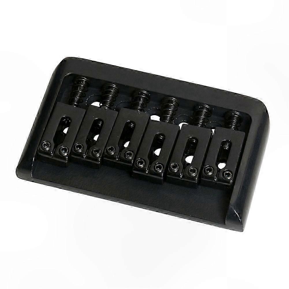 Silver Hardtail Bridge Saddle for 6-String Electric Guitars