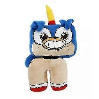 Princess Blue J Unicorn Cat Doll - Elegant Plush Toy for Fantasy Play
