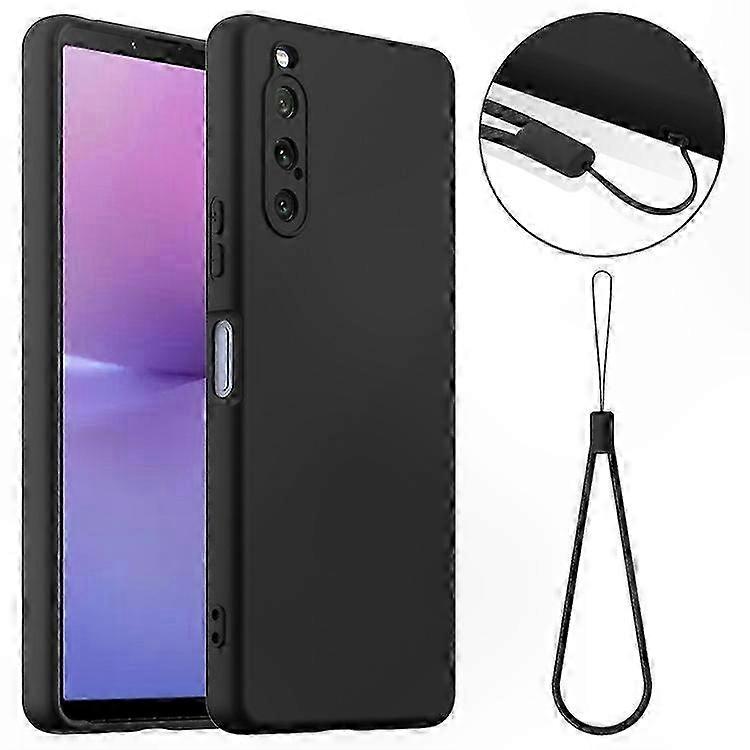 Silicone Phone Case with Lanyard and MagSafe Compatibility for Xperia 10 V