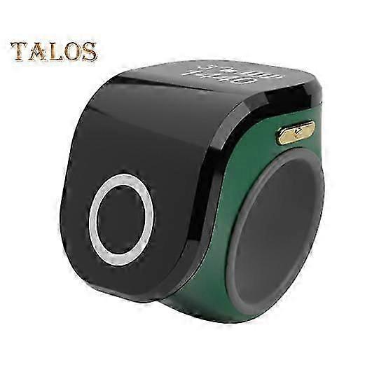 Smart Counting Ring with OLED Screen Adjustable Size Comfortable Fit Mini Size Time Reminder Rechargeable Counting Ring