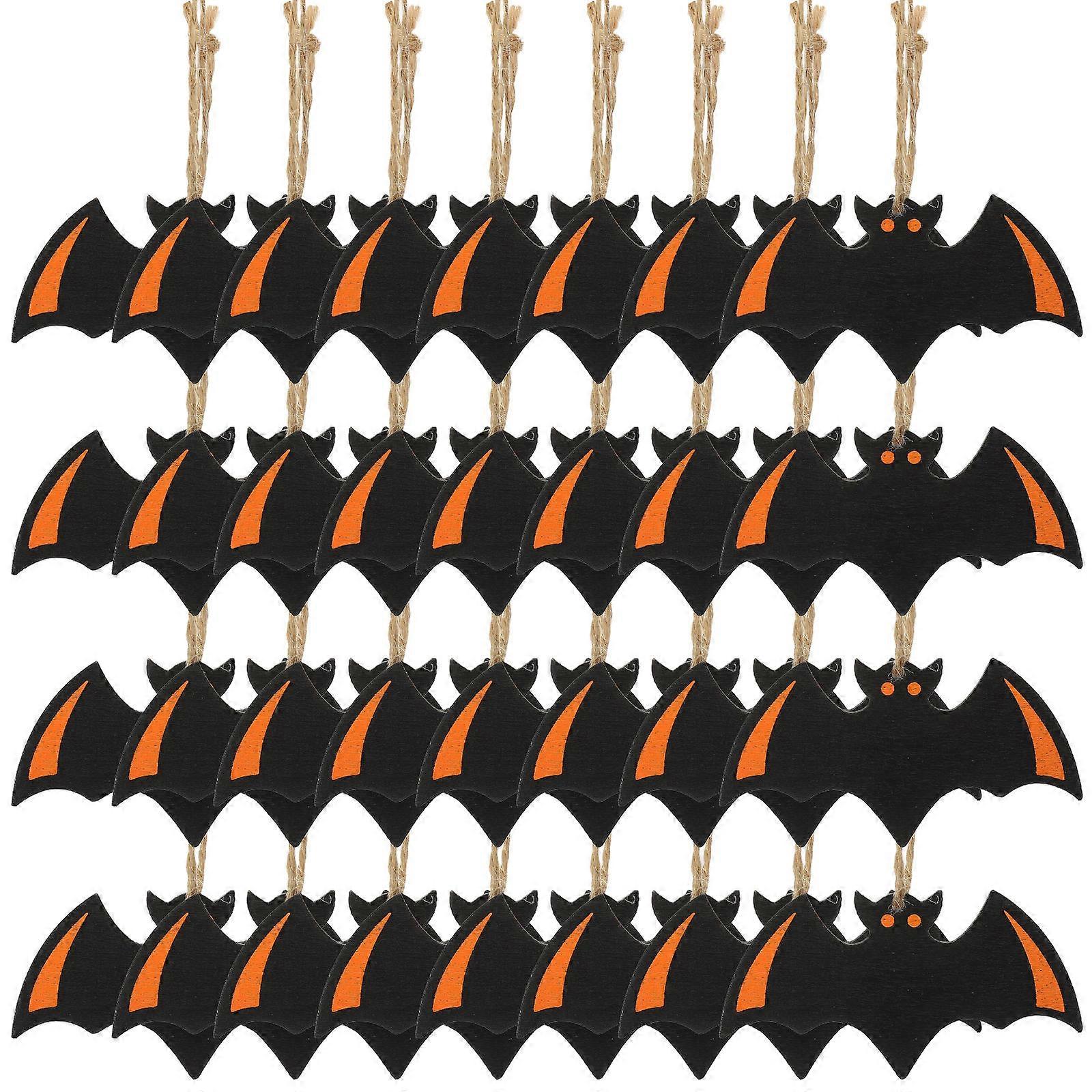 300 Pcs Assorted Color Bat Shapes Halloween Pendant Ideal For Gift Giving And Home Wall Decoration