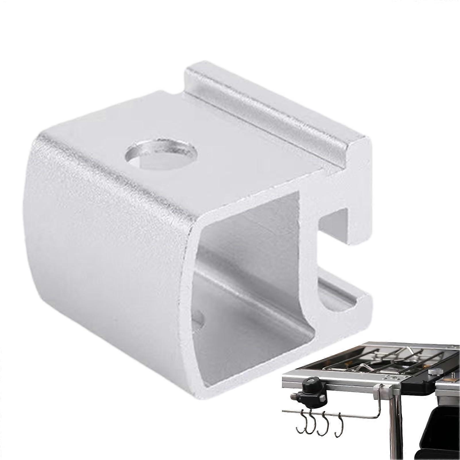 Camping Table Slide Buckle  Strength Aluminum Alloy Accessories Silver